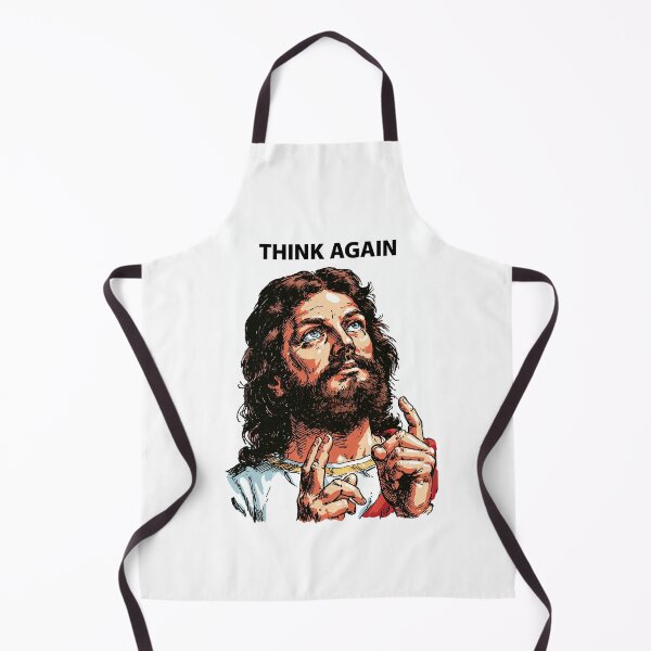 Item preview, Think Again Jesus White Background Graphic designed and sold by Piotrek0001.