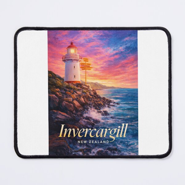 Item preview, Invercargill Southland New Zealand Coastal Lighthouse Ocean Horizon designed and sold by Aryabek.
