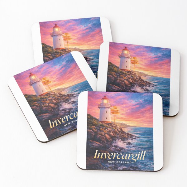 Item preview, Invercargill Southland New Zealand Coastal Lighthouse Ocean Horizon designed and sold by Aryabek.