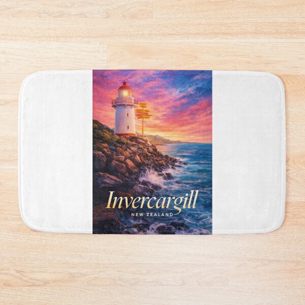 Item preview, Invercargill Southland New Zealand Coastal Lighthouse Ocean Horizon designed and sold by Aryabek.
