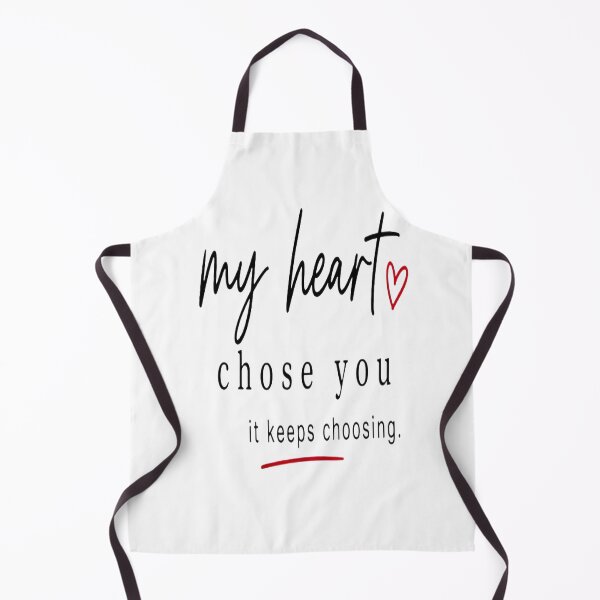 Item preview, My Heart Chose You Romantic Love Quote Sticker designed and sold by Lovestickerco.
