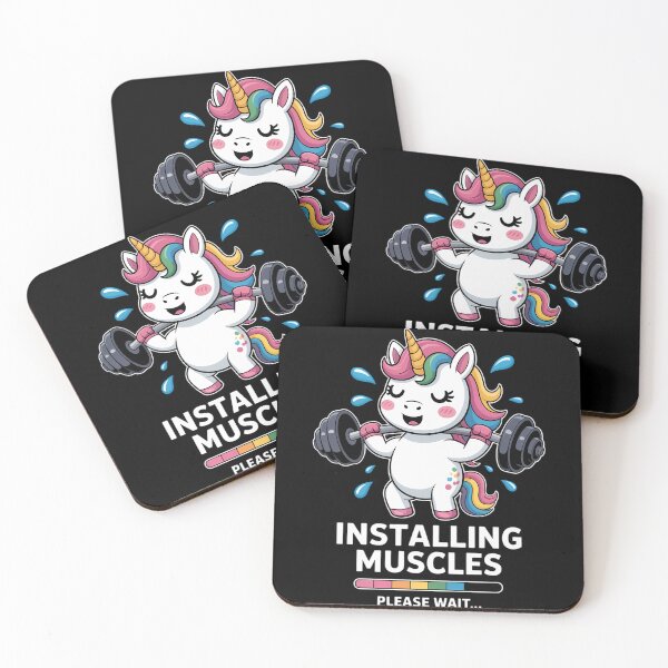 Item preview, Unicorn Workout Gym Fitness Weightlifting Cute Unicorn designed and sold by TyraYoung.
