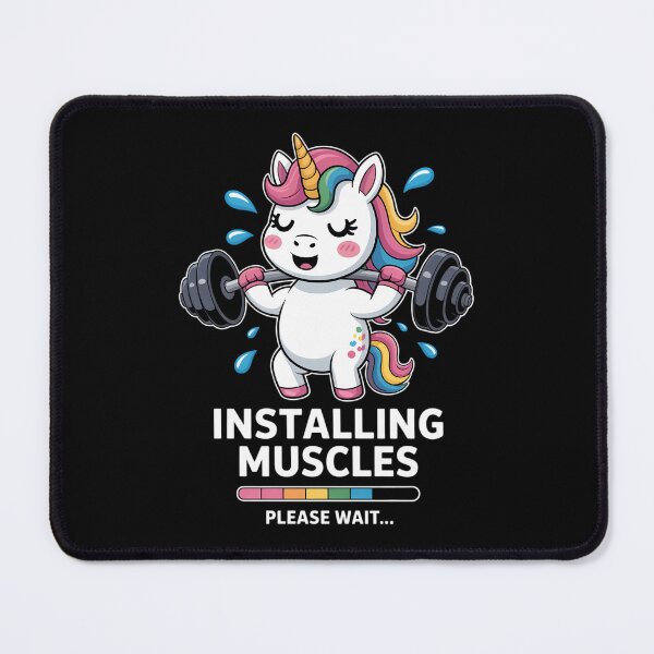 Item preview, Unicorn Workout Gym Fitness Weightlifting Cute Unicorn designed and sold by TyraYoung.