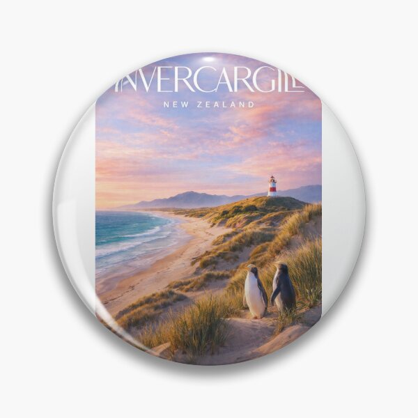 Item preview, Invercargill Southland Coast Bluff Foveaux Strait Southern Landscape designed and sold by Aryabek.