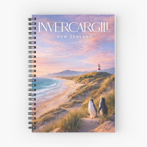 Item preview, Invercargill Southland Coast Bluff Foveaux Strait Southern Landscape designed and sold by Aryabek.