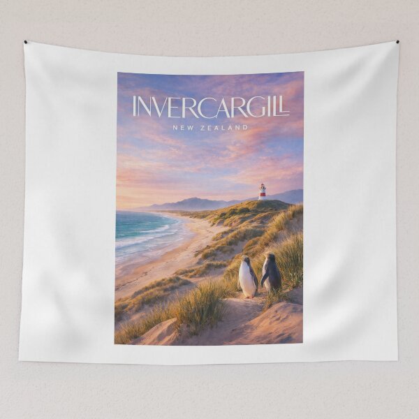 Item preview, Invercargill Southland Coast Bluff Foveaux Strait Southern Landscape designed and sold by Aryabek.