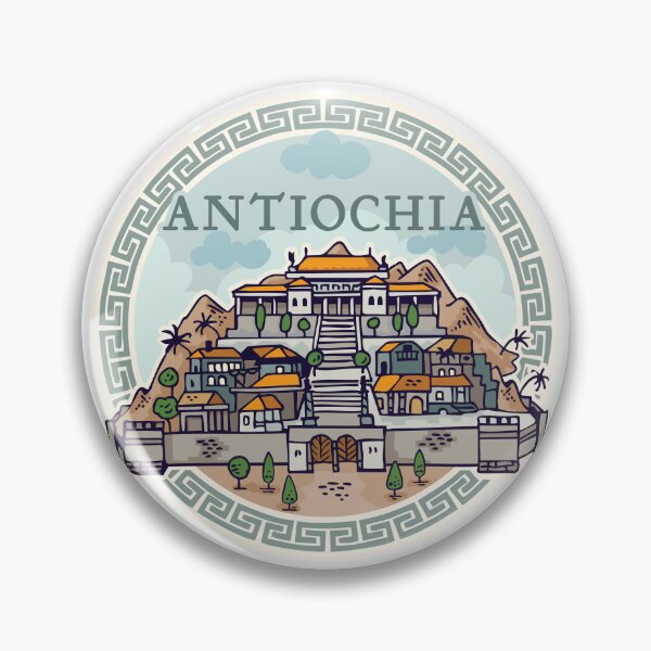 Item preview, Ancient cities illustrations - Antioch designed and sold by QatlasMap Shop.