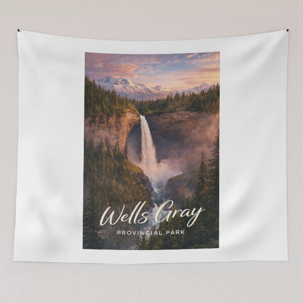 Item preview, Wells Gray Provincial Park British Columbia Helmcken Falls Wilderness designed and sold by Aryabek.