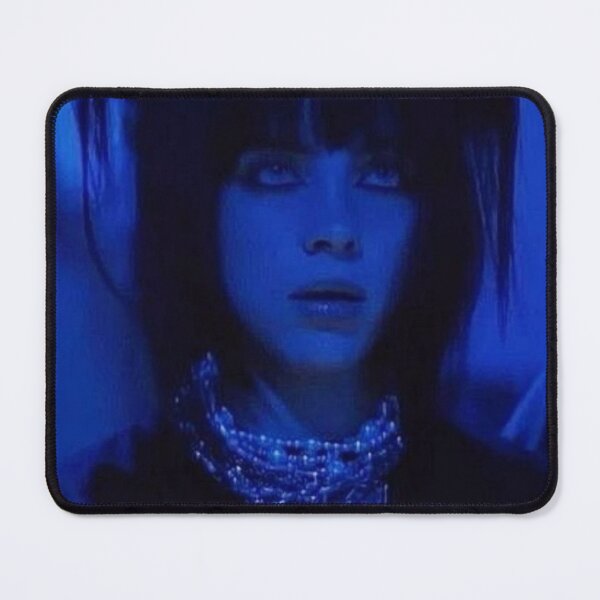 Item preview, blue blurry Billie Eilish Photo designed and sold by Crealice.