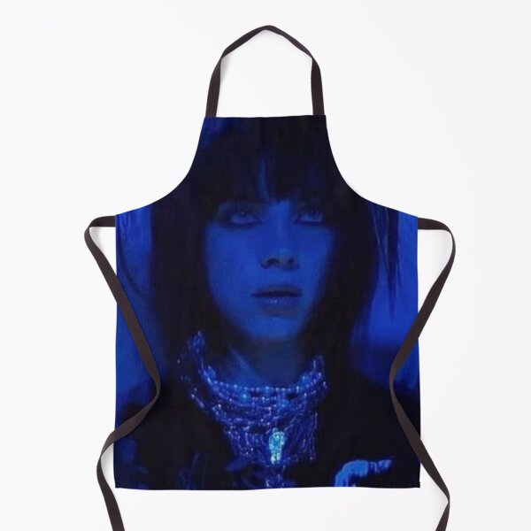 Item preview, blue blurry Billie Eilish Photo designed and sold by Crealice.