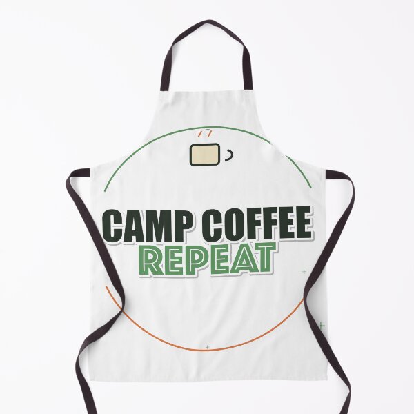 Item preview, Camp Coffee Repeat designed and sold by IllumeInk.