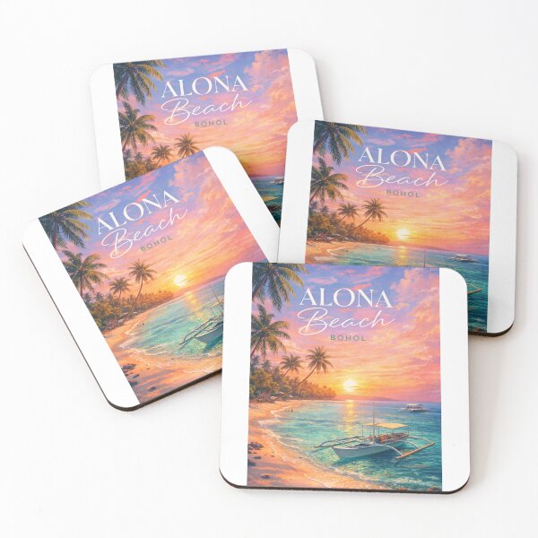 Item preview, Alona Beach Panglao Bohol Philippines Tropical Sunset Seascape designed and sold by Aryabek.