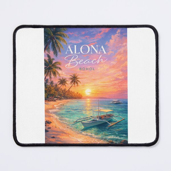 Item preview, Alona Beach Panglao Bohol Philippines Tropical Sunset Seascape designed and sold by Aryabek.