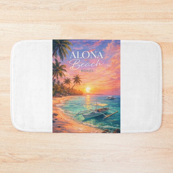 Item preview, Alona Beach Panglao Bohol Philippines Tropical Sunset Seascape designed and sold by Aryabek.