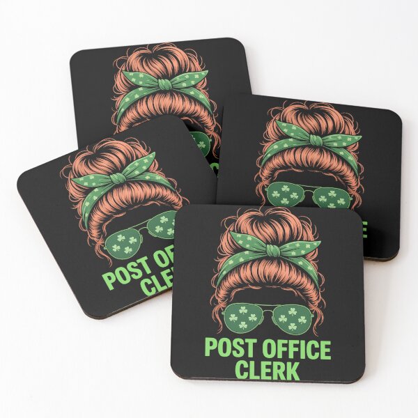 Item preview, St Patricks Day Post Office Clerk designed and sold by TyraYoung.