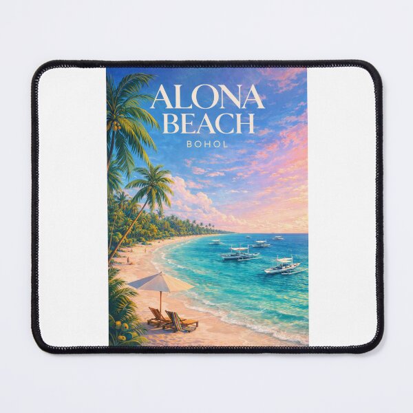 Item preview, Alona Beach Panglao Bohol Island Coast Philippine Seaside Paradise designed and sold by Aryabek.