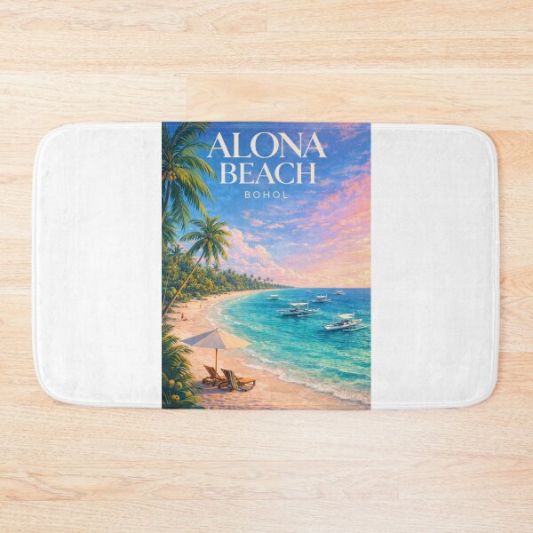 Item preview, Alona Beach Panglao Bohol Island Coast Philippine Seaside Paradise designed and sold by Aryabek.