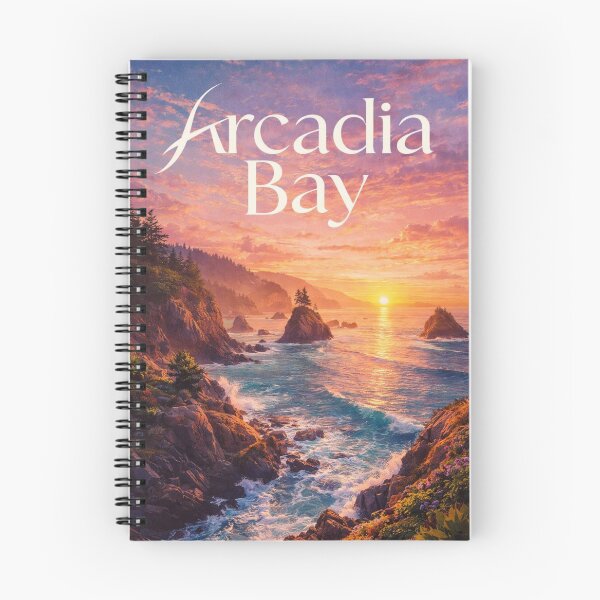 Item preview, Arcadia Bay Oregon Coast Pacific Northwest Sunset Seascape Landmark designed and sold by Aryabek.