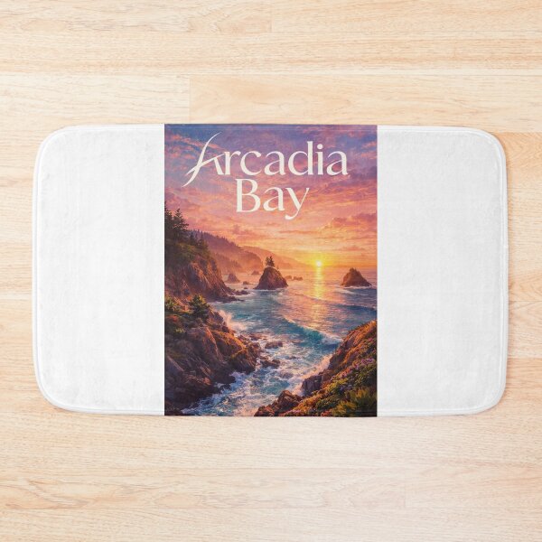 Item preview, Arcadia Bay Oregon Coast Pacific Northwest Sunset Seascape Landmark designed and sold by Aryabek.