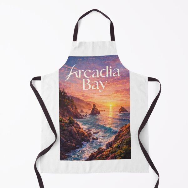 Item preview, Arcadia Bay Oregon Coast Pacific Northwest Sunset Seascape Landmark designed and sold by Aryabek.