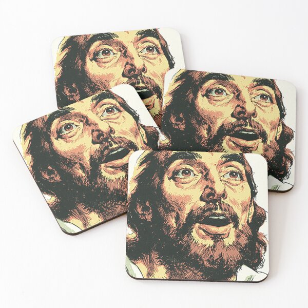Item preview, Seriously Jesus Meme Yellow Halo Background designed and sold by Piotrek0001.