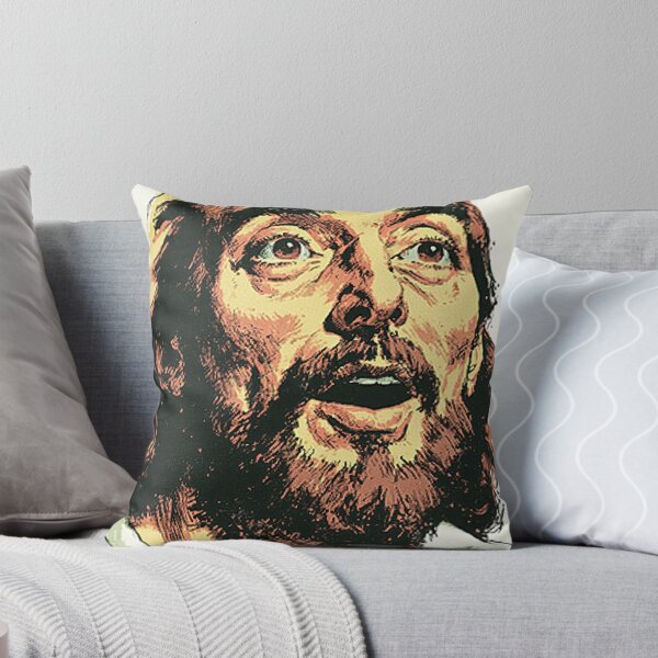 Item preview, Seriously Jesus Meme Yellow Halo Background designed and sold by Piotrek0001.