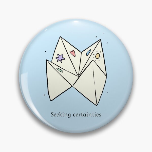 Item preview, Seeking certainties cootie catcher designed and sold by ineslau.