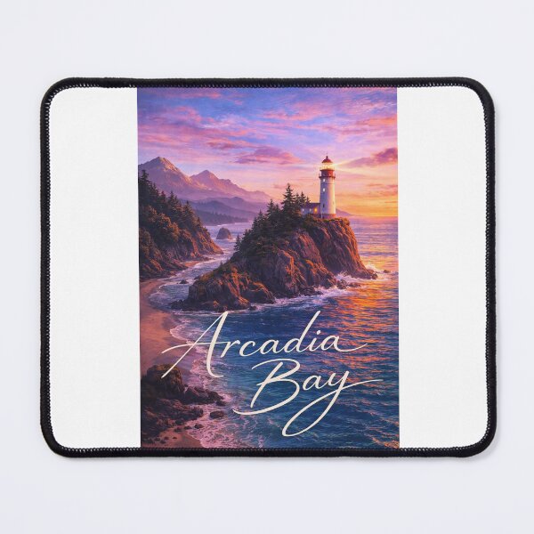 Item preview, Arcadia Bay Oregon Coast Lighthouse Tillamook Head Pacific Horizon designed and sold by Aryabek.