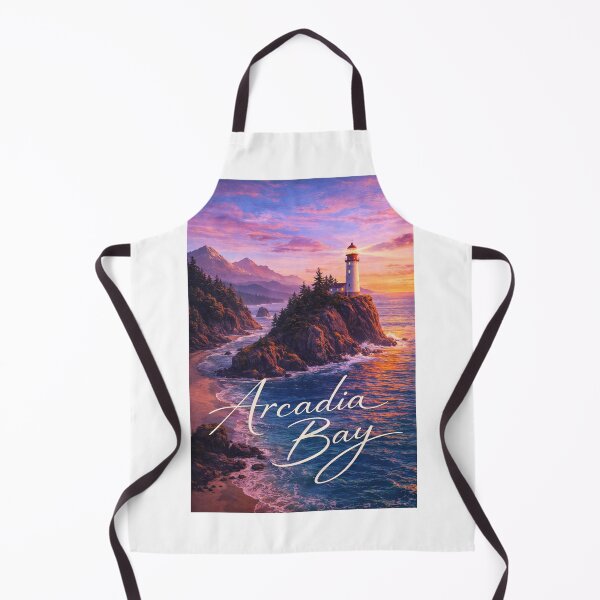 Item preview, Arcadia Bay Oregon Coast Lighthouse Tillamook Head Pacific Horizon designed and sold by Aryabek.
