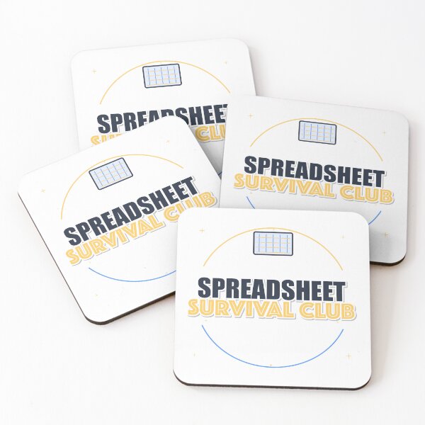 Item preview, Spreadsheet Survival Club designed and sold by IllumeInk.