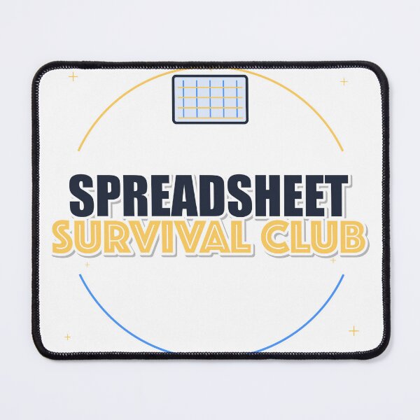 Item preview, Spreadsheet Survival Club designed and sold by IllumeInk.