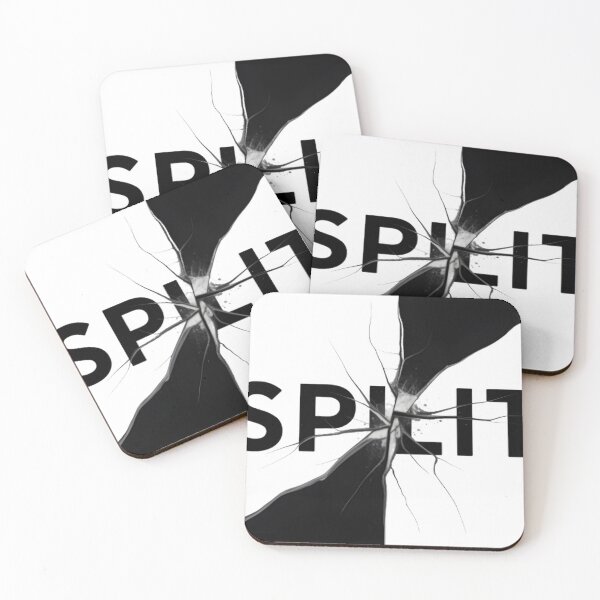 Item preview, Split — Self Referential Typography Art Tee | Conceptual Designer Shirt | Unique Typographic Gift | Abstract Word Art Tee | Niche Graphic Designer Fashion designed and sold by Abhi0.