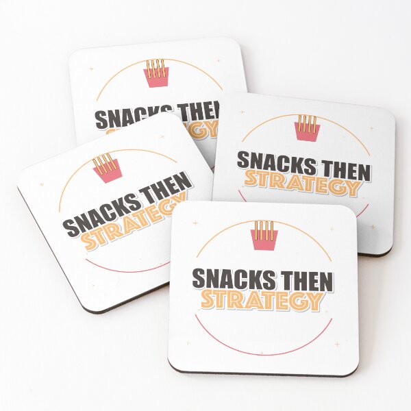 Item preview, Snacks Then Strategy designed and sold by IllumeInk.