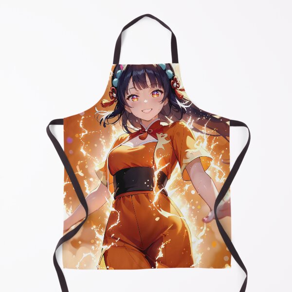Item preview, Yun Jin Genshin Impact Golden Flame Festival Smile designed and sold by riadjamai.
