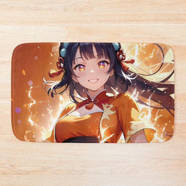 Item preview, Yun Jin Genshin Impact Golden Flame Festival Smile designed and sold by riadjamai.