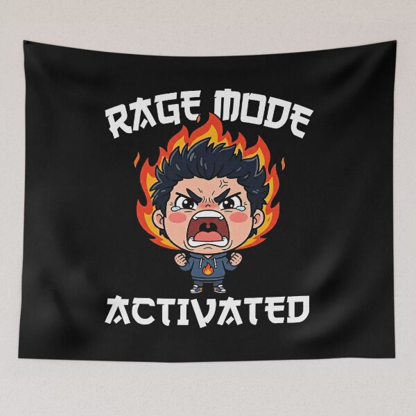 Item preview, ANIME - RAGE MODE ACTIVATED designed and sold by KEF Custom.