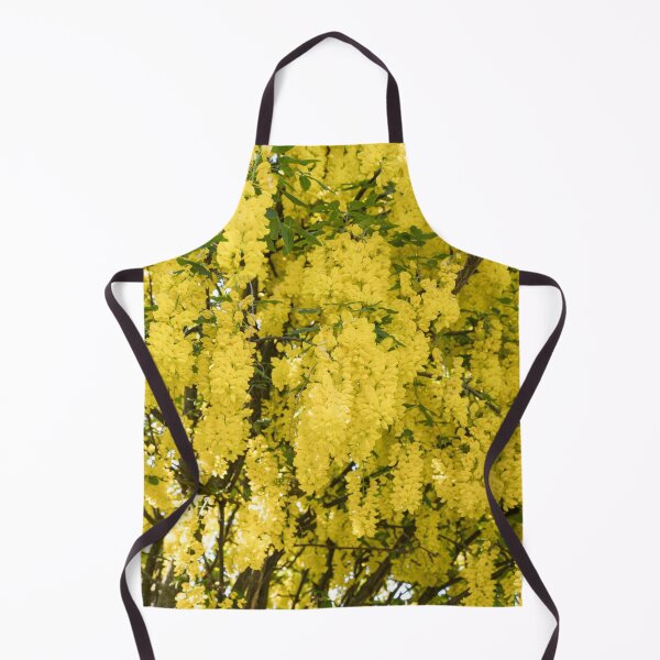 Item preview, Blossoming Yellow Laburnum Golden Rain Tree designed and sold by Georgia Mizuleva.