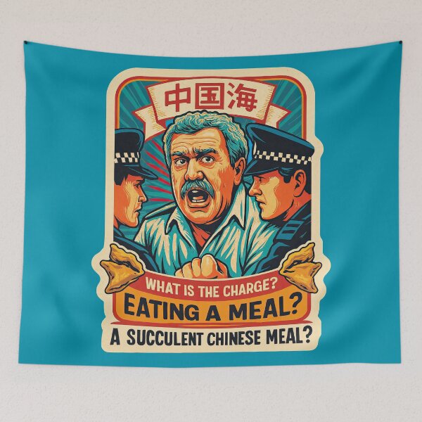 Item preview, A Succulent Chinese Meal Meme Quote designed and sold by Retr0Tshirts.