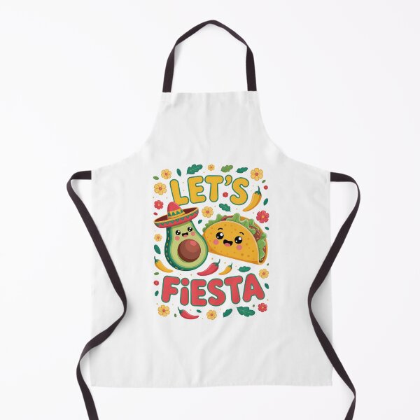 Item preview, Mexican Cinco De Mayo Taco And Avocado Let's Fiesta designed and sold by papertaless.