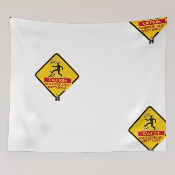 Item preview, Caution sudden Gravity designed and sold by Azar Awan.
