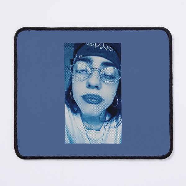 Item preview, blue Billie Eilish Photo designed and sold by Crealice.