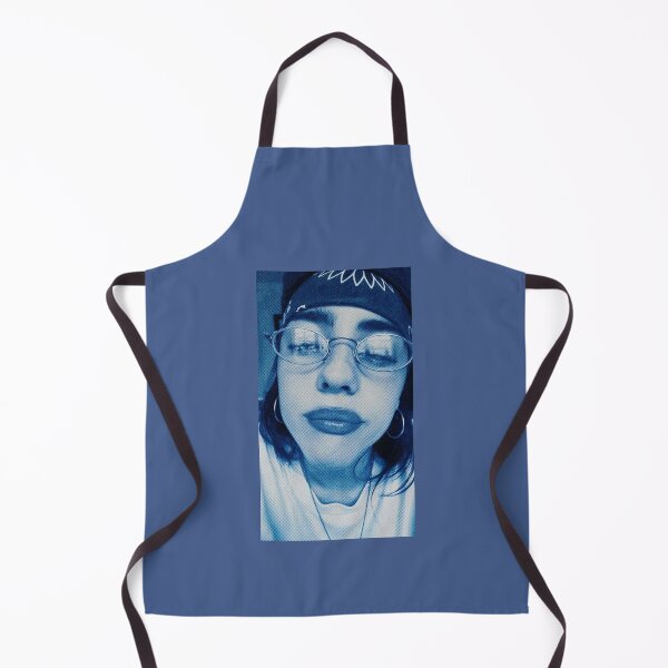Item preview, blue Billie Eilish Photo designed and sold by Crealice.