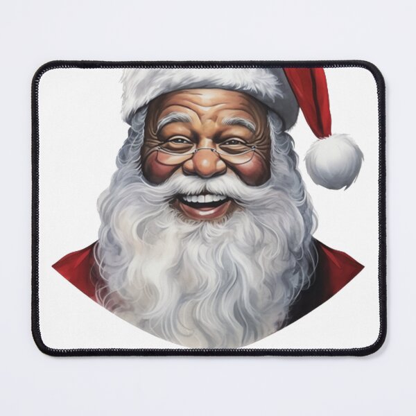 Item preview, African American Santa Claus Christmas Holiday designed and sold by dal-koz-ar.