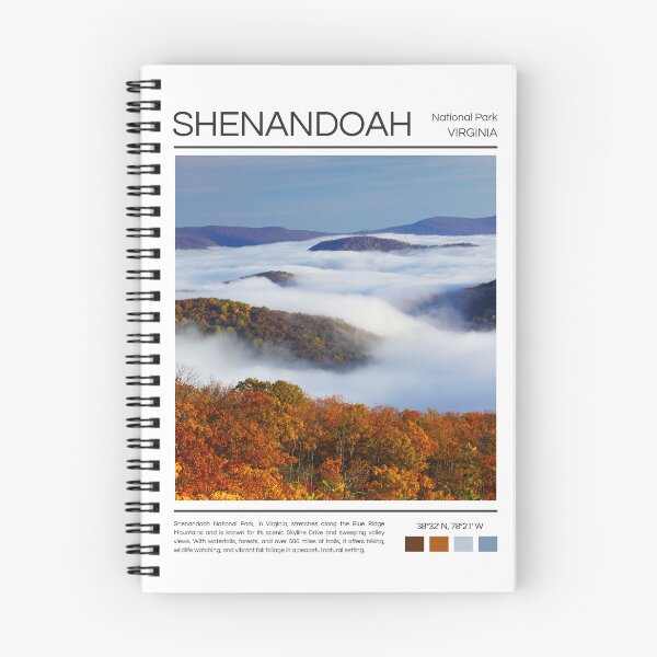 Item preview, Shenandoah National Park - Virginia designed and sold by StudioRedKoala.
