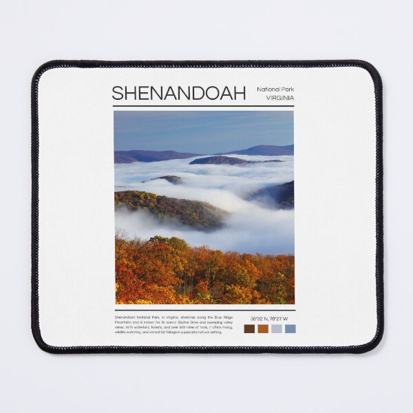 Item preview, Shenandoah National Park - Virginia designed and sold by StudioRedKoala.