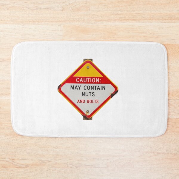 Item preview, Caution Nuts and Bolts designed and sold by Azar Awan.