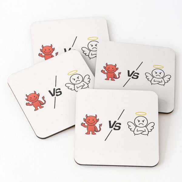 Item preview, Smile Devil vs Bad Angle designed and sold by LifeParody.