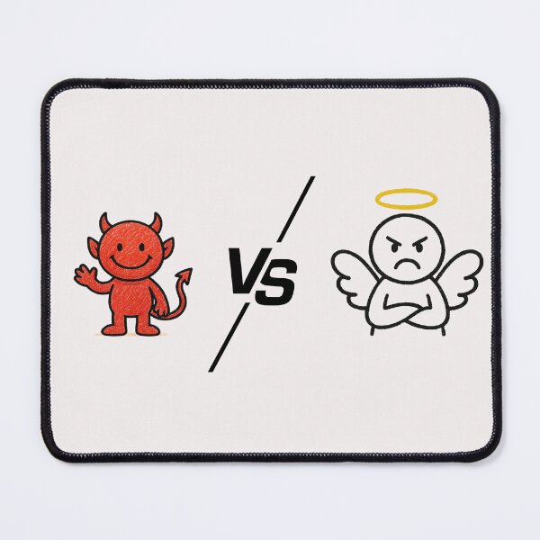 Item preview, Smile Devil vs Bad Angle designed and sold by LifeParody.