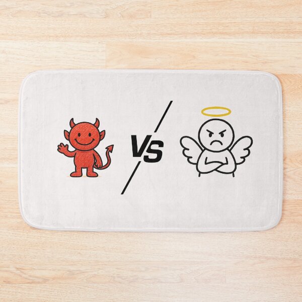 Item preview, Smile Devil vs Bad Angle designed and sold by LifeParody.