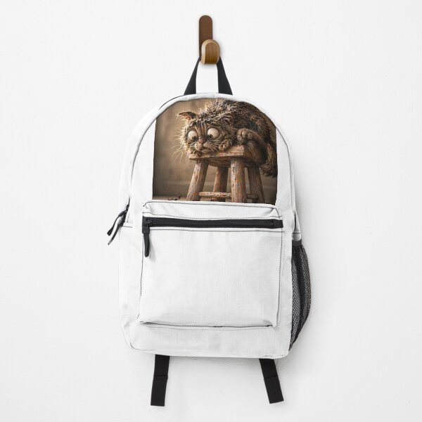 Item preview, Curious Kitten Watching From Above designed and sold by LovelyCatGalaxy.